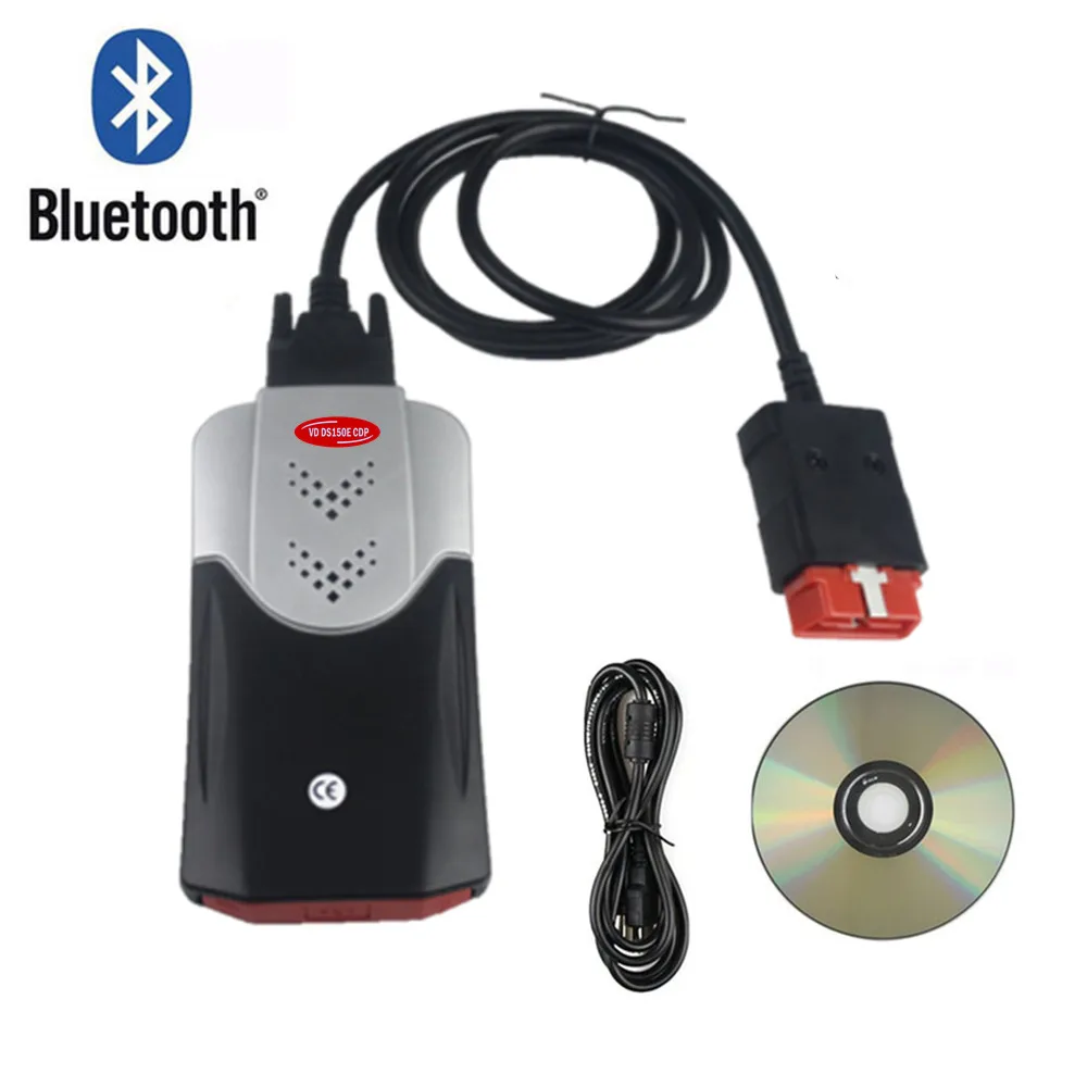 Новый диагностический прибор obd2 VCI 2021 R0 2018 R3 vd tcs cdp pro с bluetooth для delicht ds150e со склада