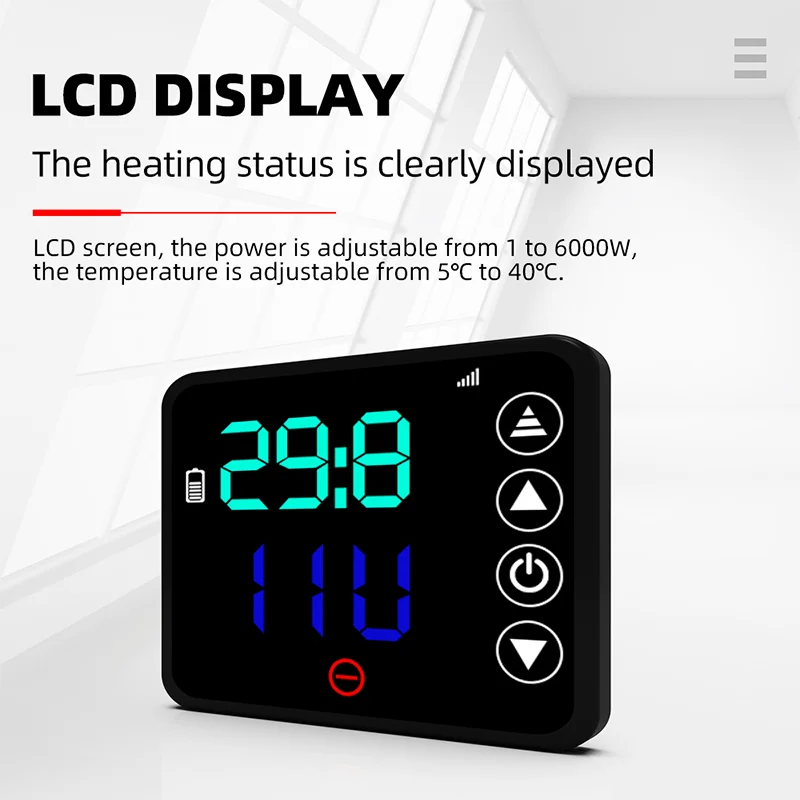$138.97 All In One 12V 1~8KW Adjustable Car Parking Heater Auto Heater Air Diesel Heater For RV Truck Boat Bus Car