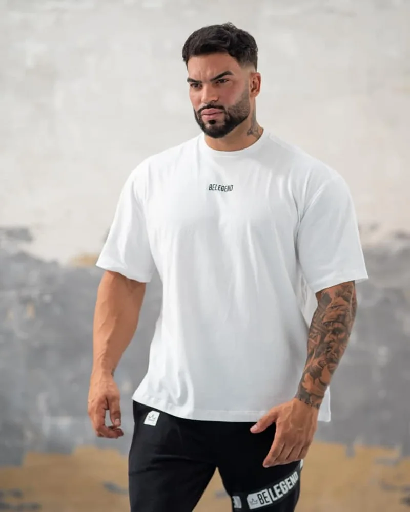 Мужская свободная футболка с коротким рукавом и принтом лето 2022 модные топы для