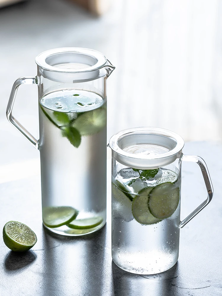 

Стеклянный чайник с ручкой, набор для заваривания цветов, чайник маття с цветущими цветами, чайный горшок, чайный горшок из Зеленого Фарфора...