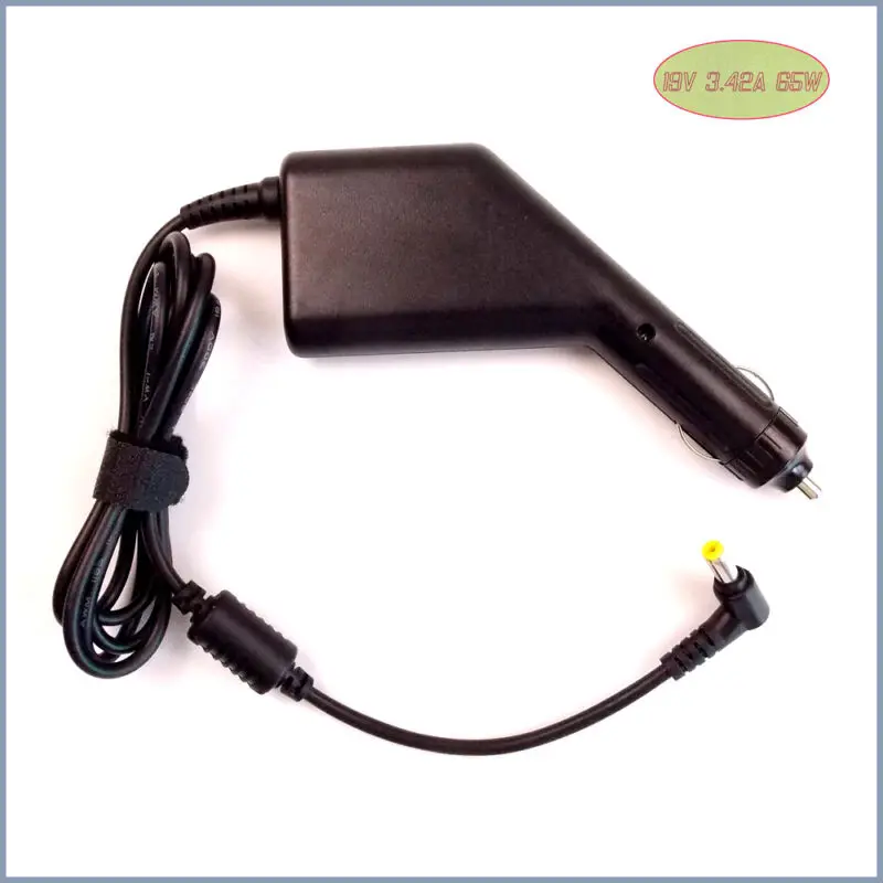 Автомобильный адаптер питания постоянного тока зарядное устройство + USB порт для