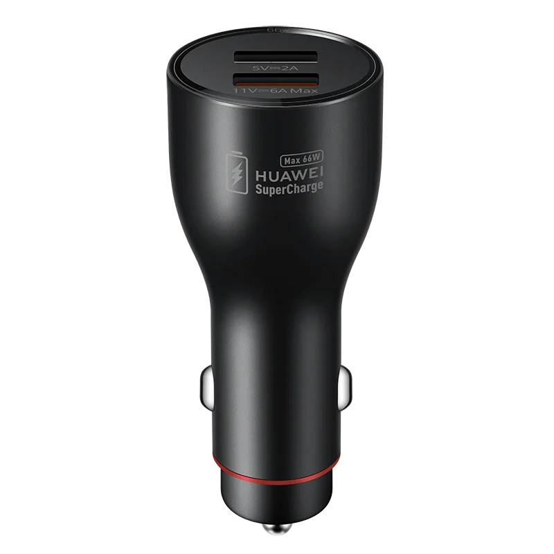 Автомобильное зарядное устройство HUAWEI двойной USB-кабель Type-C быстрая зарядка