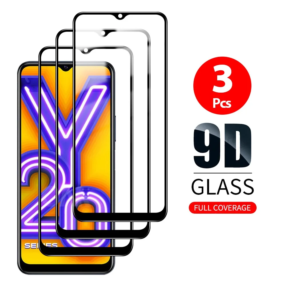

Screen Protector for VIVO Y17 Y20 Y30 Y50 Y83 Y85 Y90 Y91 Y93 Tempered Glass Premium Full Coverage Protection Film for VIVO Y97