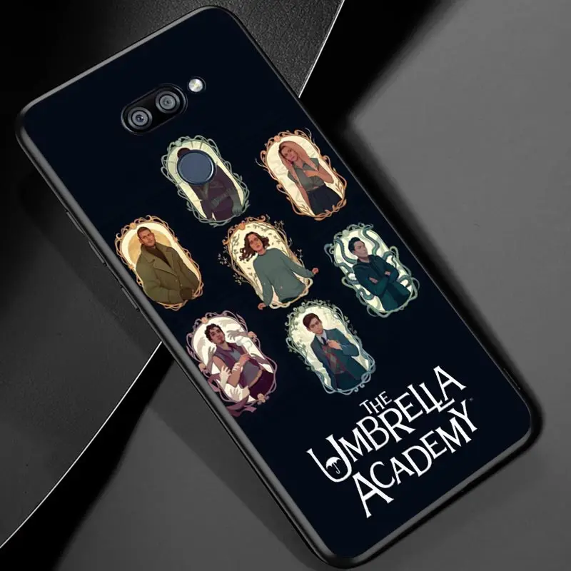 

Umbrella Academy For LG K22 K71 K61 K51S K41S K30 K20 K50S K40S Q60 V60 V50 V40 V35 V30 G8 ThinQ Black Phone Case