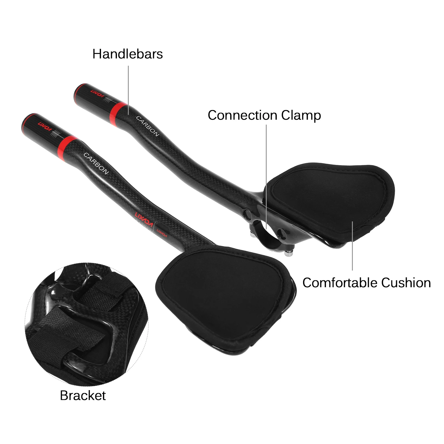 Руль для велосипеда из углеродного волокна 31 8 мм|Велосипедный руль| |