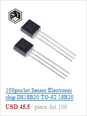 Здорово 10 шт./лот Сенсор электронный чип DS18B20 TO-92 18B20 чипы Температура Сенсор IC 18b20 diy Электронный