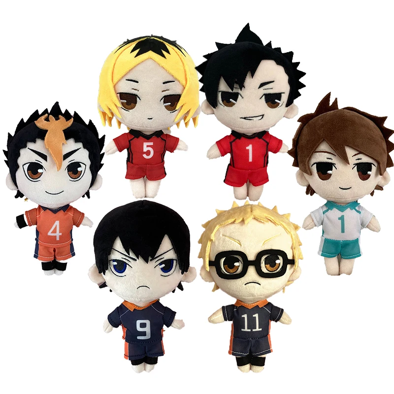20 см Haikyuu! Плюшевая анимэ кукла плюшевая игрушка мягкая для волейбола #9 #10 Hinata syouyou