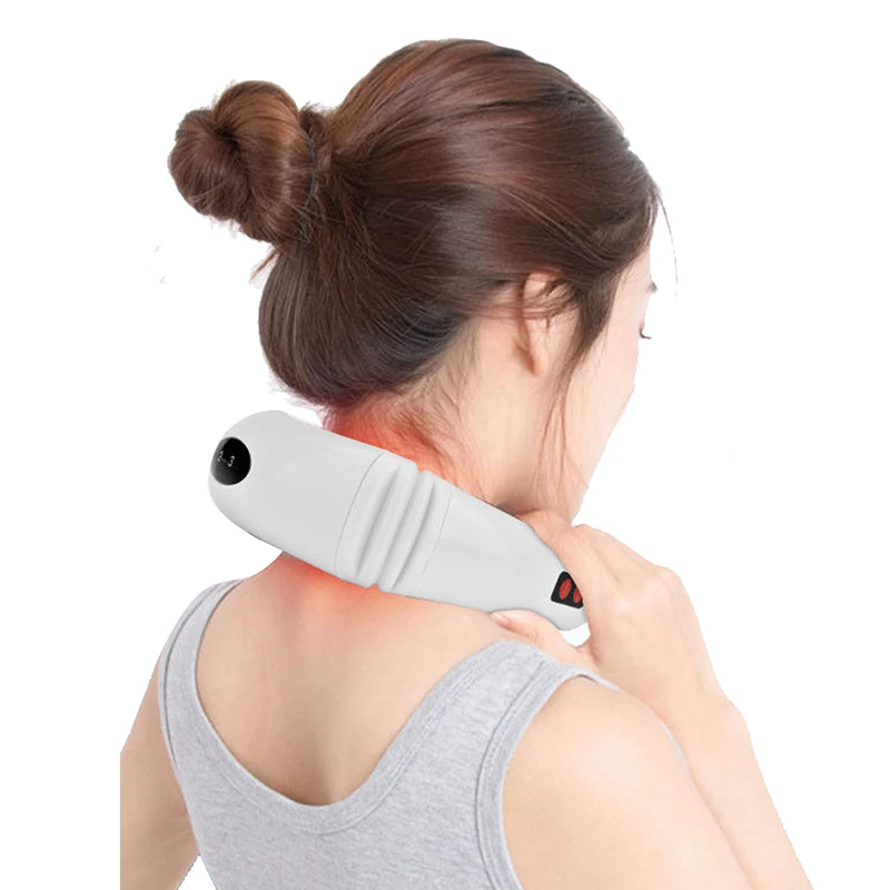 Электрический массажер для спины и шеи импульсный тела с электрошоком