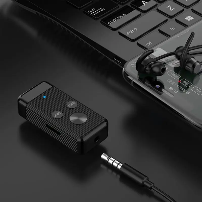 Беспроводной приемник 5 0 поддержка басов и режим шумоподавления TF карта игровой