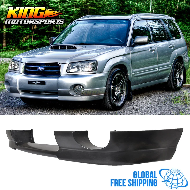 Подходит для 03-05 Subaru Forester Sg5 DS Style Unrethane передний бампер спойлер Global БЕСПЛАТНАЯ