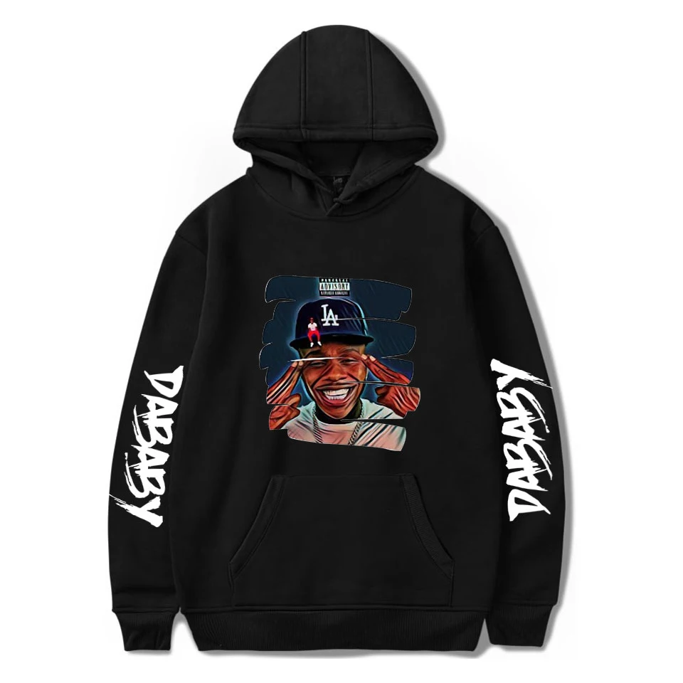 Print Dababy Rapper Cool New Mens Womens Hoodies Sweatshirt 2020 New Arrival Harajuku Streetwear Casual Sweatshirt Hooded Full images - 6