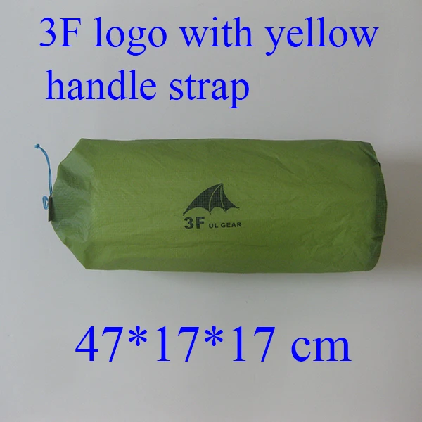 47x17x17cm 3F высокое качество 15d silnylon 40*13*13 см/45*12*12 см Открытый Кемпинг Сумка для хранения - Цвет: 47x17x17cm