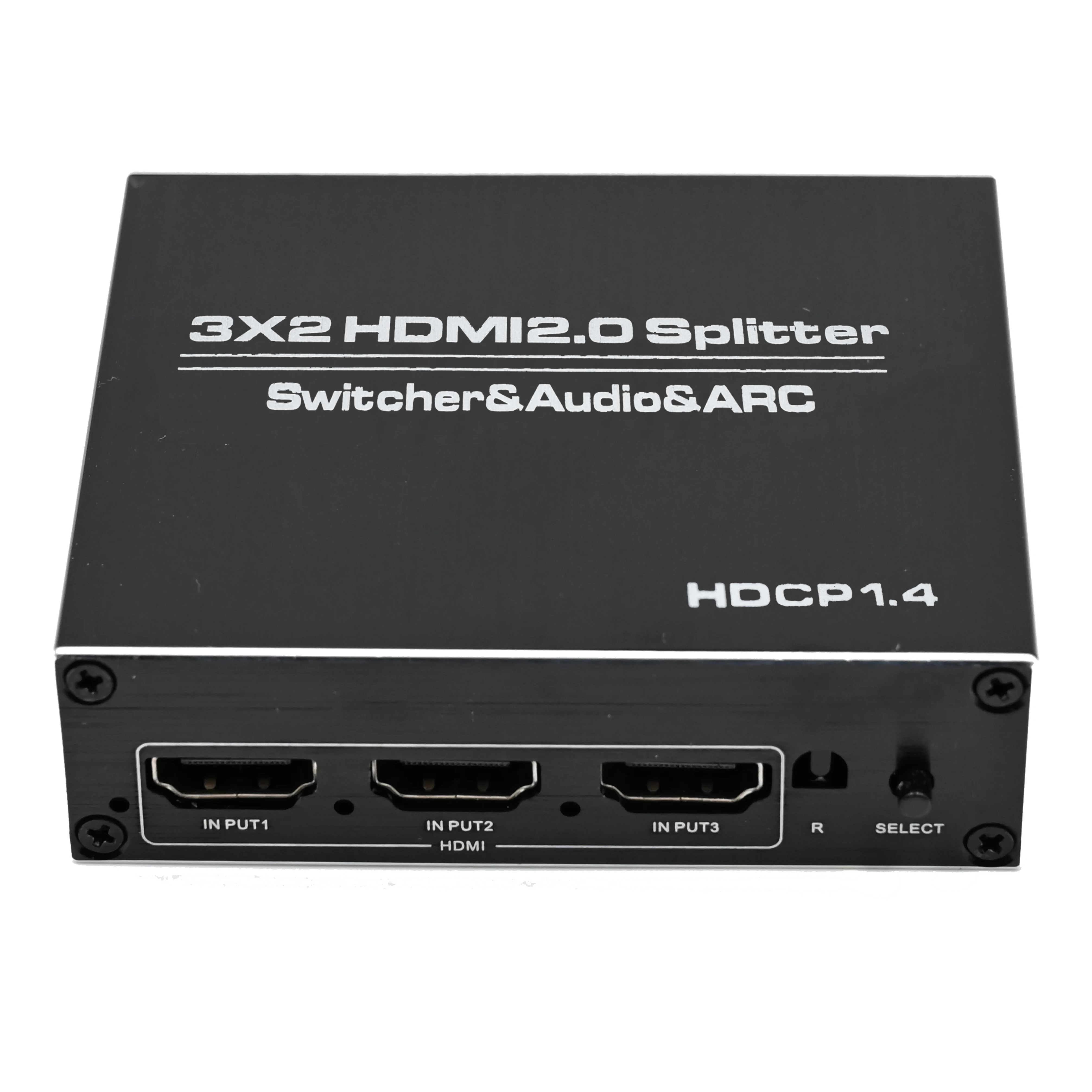 HDMI сплиттер 3X2 4K @ 60 Гц 3 5 мм hdmi аудио экстрактор переключатель с оптическим TOSLINK & R/L