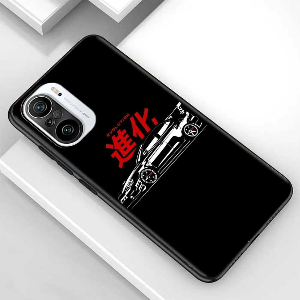 Лучший чехол для телефона Xiaomi Redmi Note 9S 9T 7 8T 8 2021 11 10 Pro Max redmi k40 9A 9C 9 7A JDM Car GTR Evo |