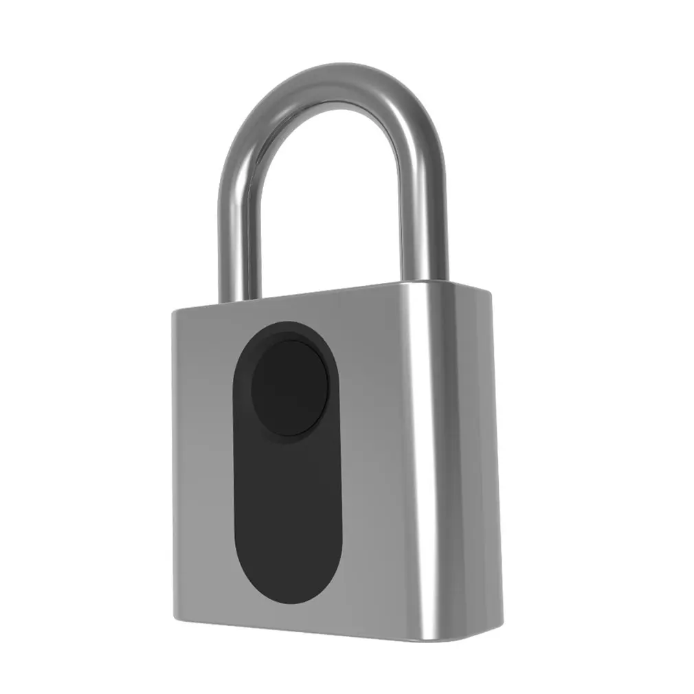 

GS40F Smart Fingerprint Padlock USB Rechargeable Lock Gym Cabinet Fingerprint Lock Dormitory Warehouse Anti-theft Lock