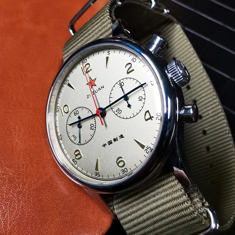 Мужские механические часы хронограф Seagull s 40 мм из Китая мужские Move t с сапфировым