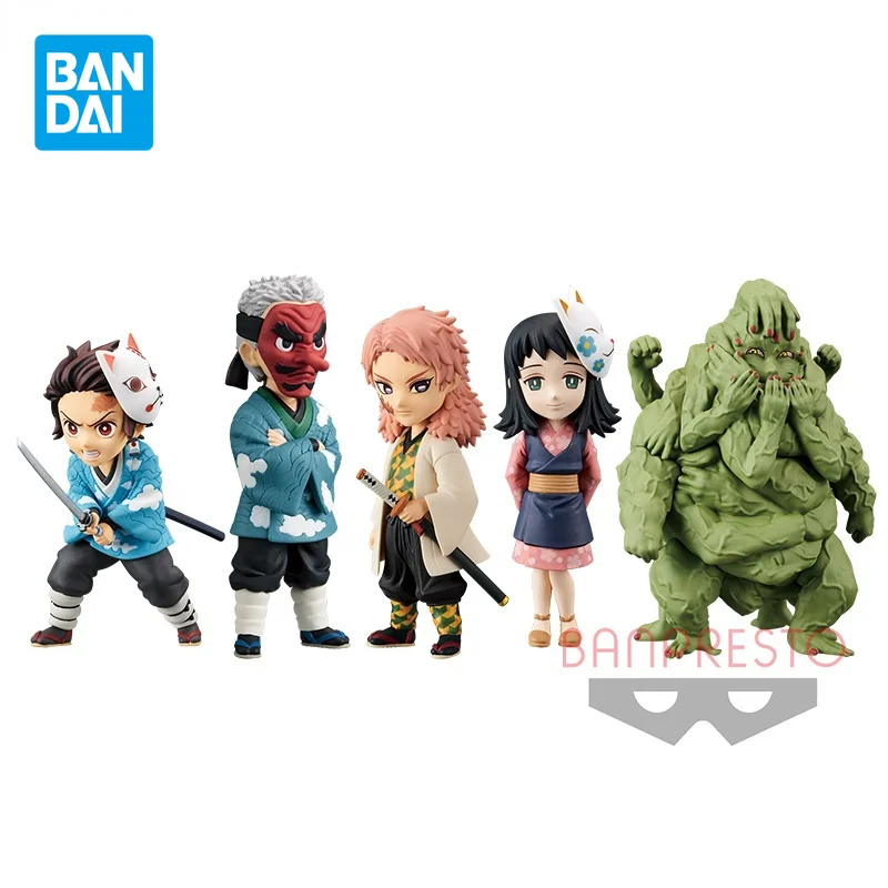 

Bandai Genuine WCF Anime Demon Slayer Final Selection 1 Kamado Tanjirou Urokodaki Sakonji Teoni Action Figure Kids Toy Doll Gift