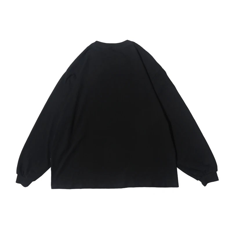 Мужская футболка с длинным рукавом в стиле хип-хоп рисунок ангела и дьявола