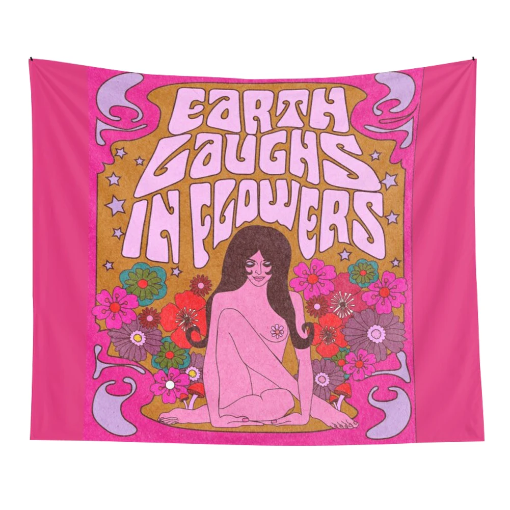 

Vintage Wall Tapestry Hanging 80S Rainbow Decor for Girls Dorm Roon Decoration INS Trippy Tapestry Psychedelic Wall Prints