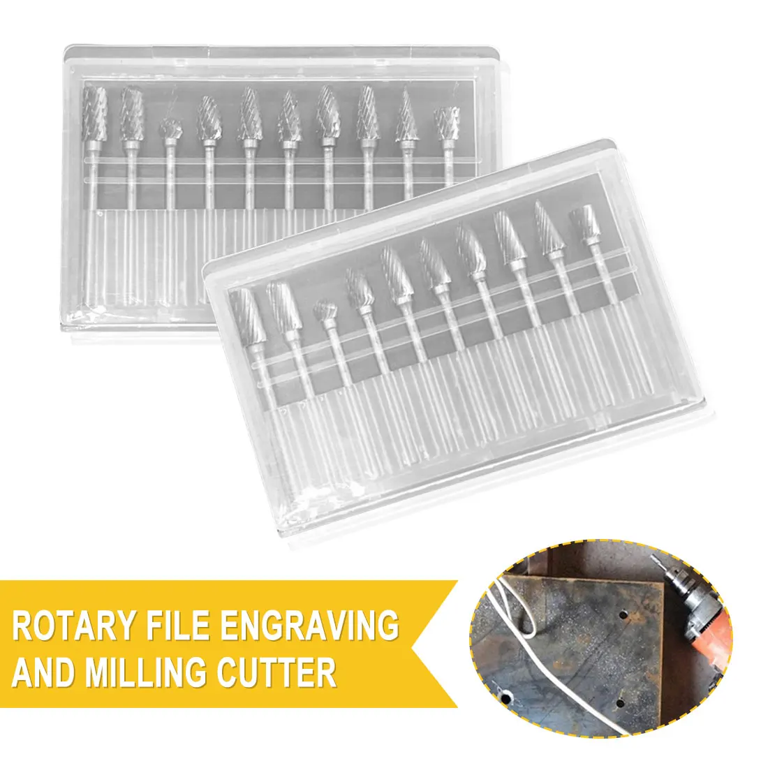 3*6 мм вольфрамовый карбидный Фрезерный резак для металла вращающийся инструмент