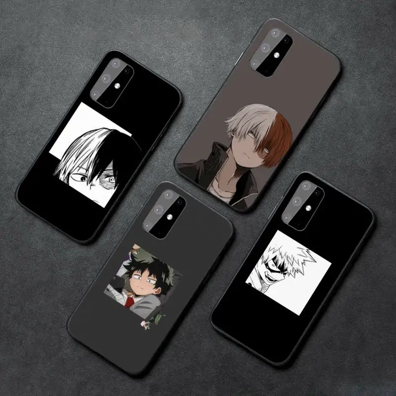 

my hero academia anime deku Phone Case For Samsung galaxy A S note 41 42 22 9 10 20 30 50 51 70 edge plus lite mobile bags