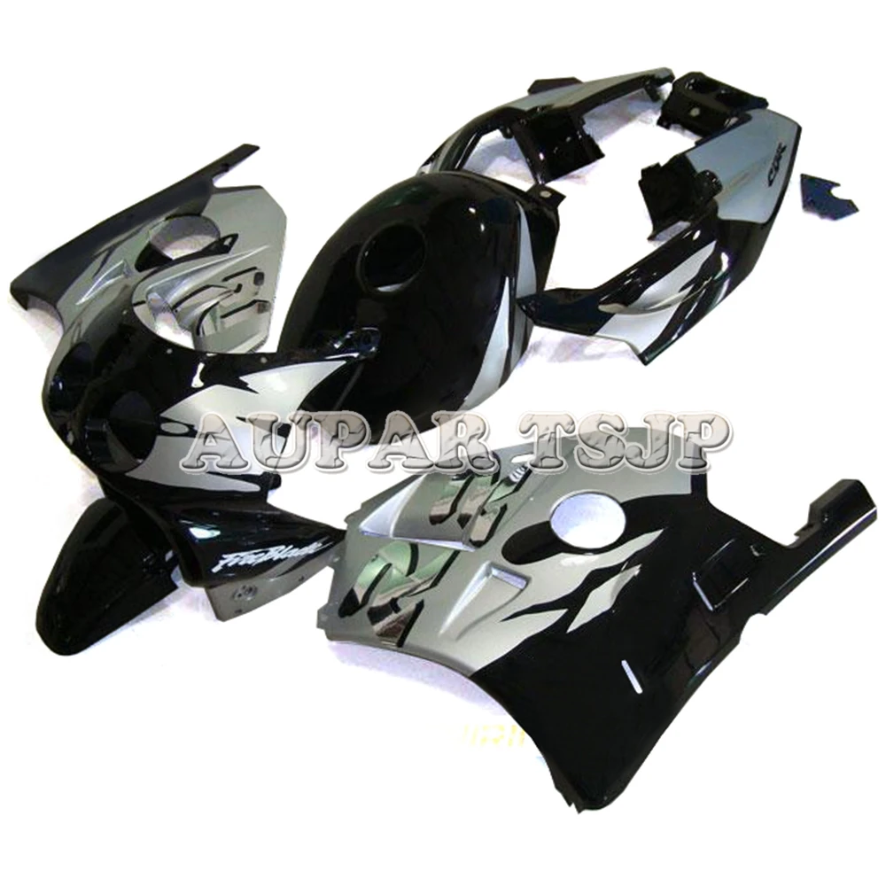 

Silver and Black Fairings For Honda CBR250RR MC22 1990 1991 1992 1993 1994 cbr250rr Injection Molding Motorcycle Body Frames