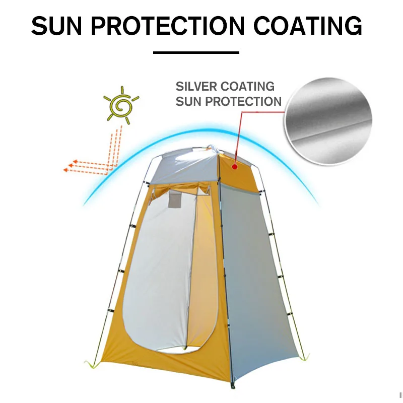Портативная уличная душевая кабина раздевающаяся модель прикрытие Пляжная