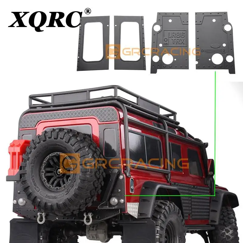 Корпус XQRC Trx4 металлическая отделка с обеих сторон задней двери для гусеничного