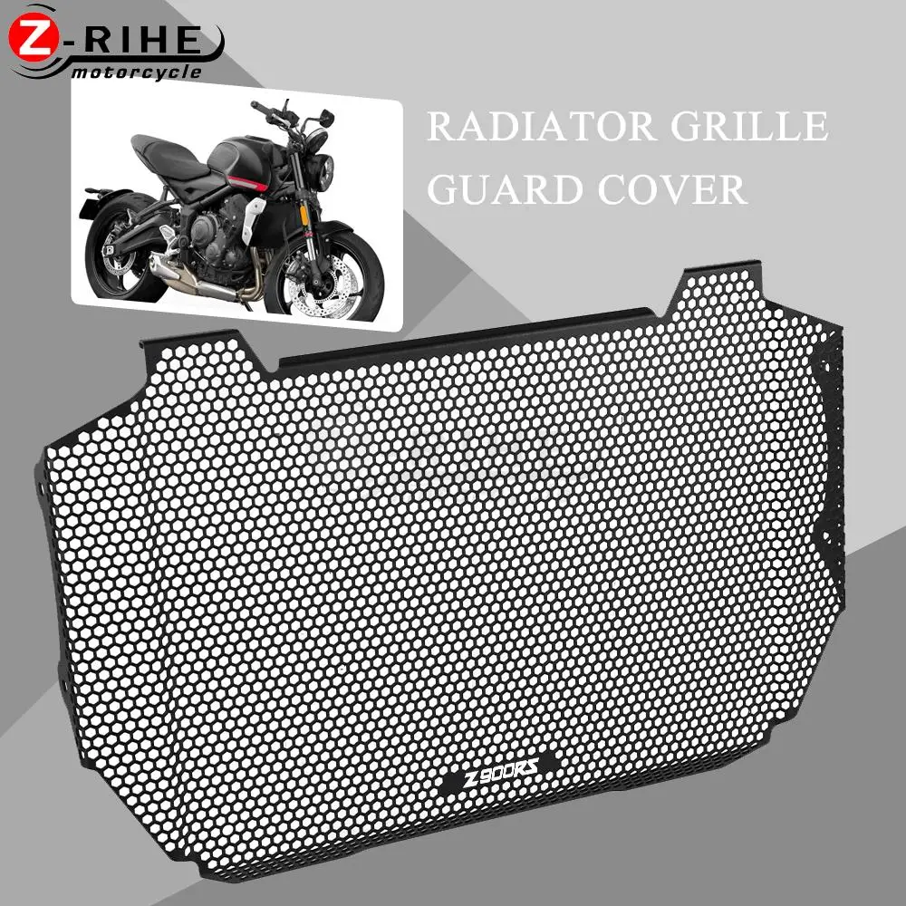 

Motorcycle Accessories Radiator Grille Guard Cover FOR KAWASAKI Z900RS 2021-2022 Z900 RS Aluminum Water Network Z 900 RS 21 22