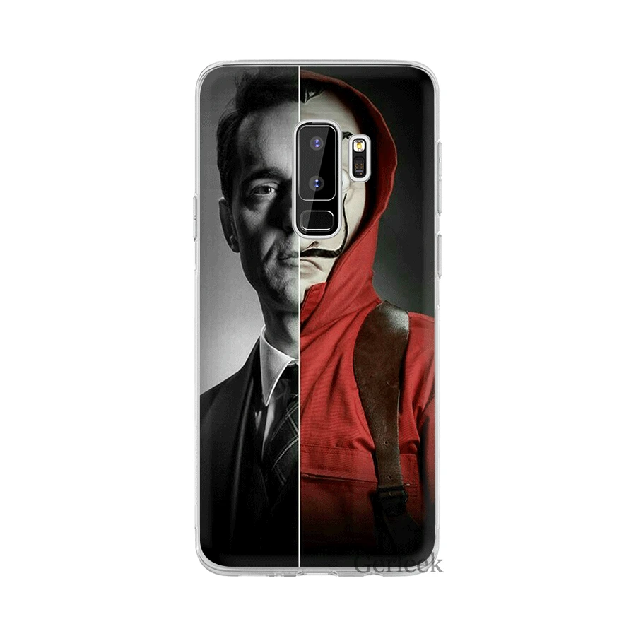 Чехол для телефона Samsung Galaxy J1 J2 J7 J5 J6 J3 Prime жесткий чехол Защита ТВ серии деньги Heist дом бумаги