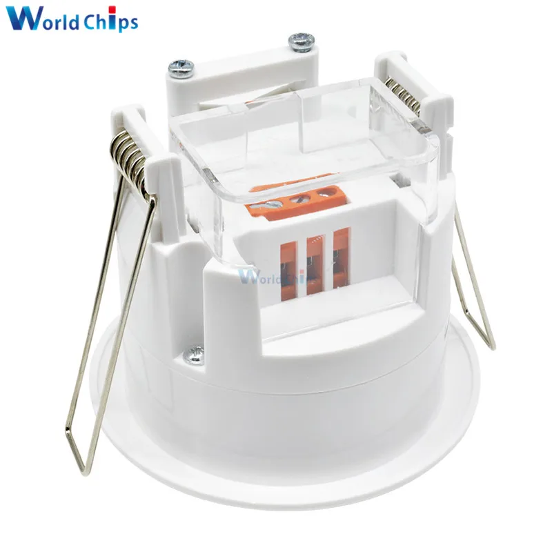 110 В 220 Потолочный инфракрасный датчик движения тела лампа светильник