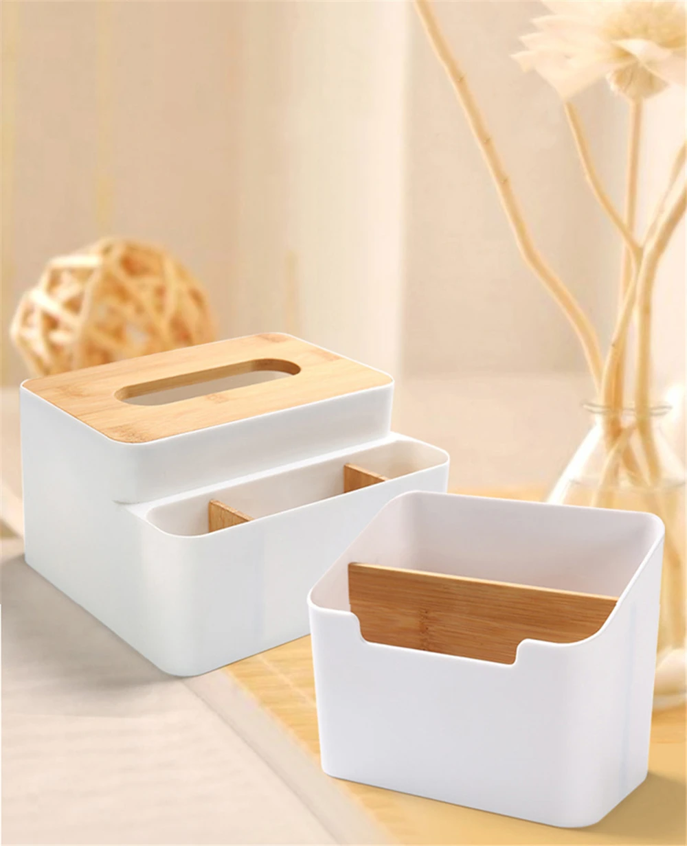 

TV Remote Control Storage Box Organizer Air Conditioner Holder Mobile Phone Home Cosmetic Stand Container Case