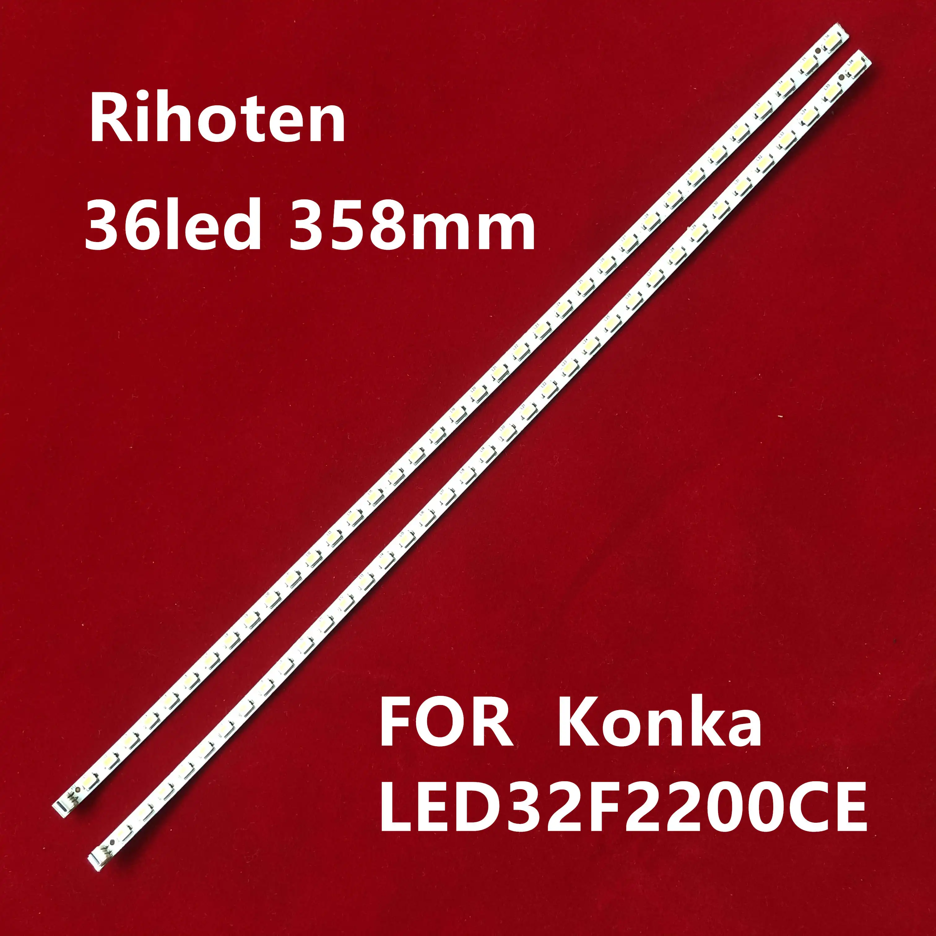 ЖК панель подсветки для Konka led32f2200ce 2 шт./лот 35016310 35016385 1 шт. = 36 светодиодов 358
