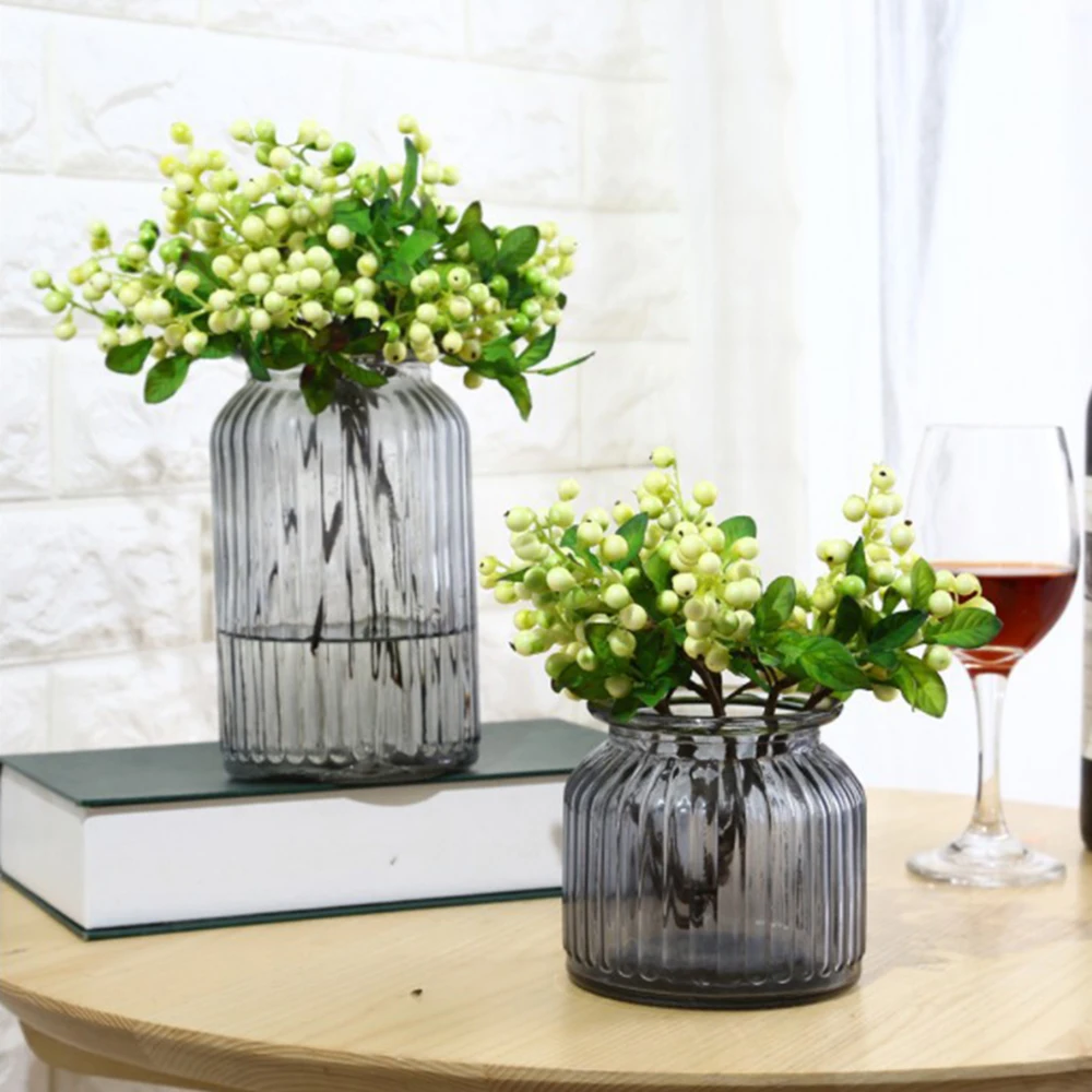 Искусственные ягоды сосновый конус красные фрукты для Рождественского