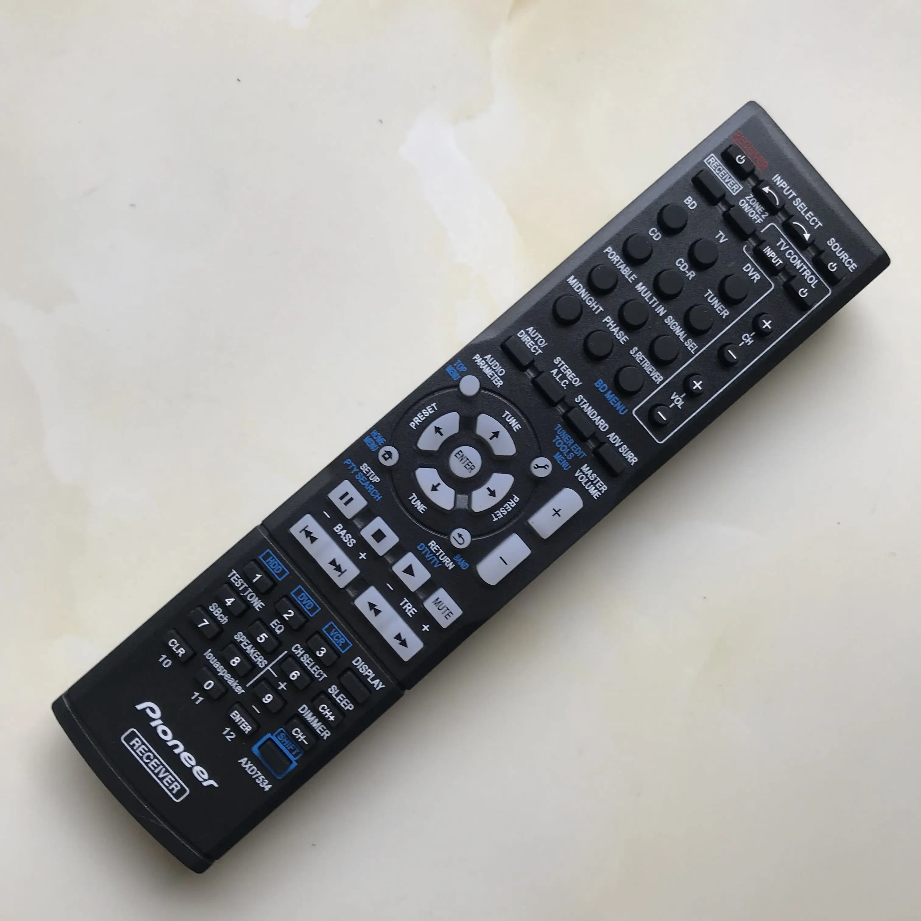 

Для усилителя Pioneer AV remote controlAXD7534 VSX-521-K AXD7536 VSX-519V-K