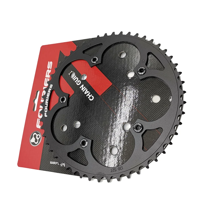 Fouriers CR DX002 велосипед односкоростной цепи кольца диск колеса велосипеда|Шатун и