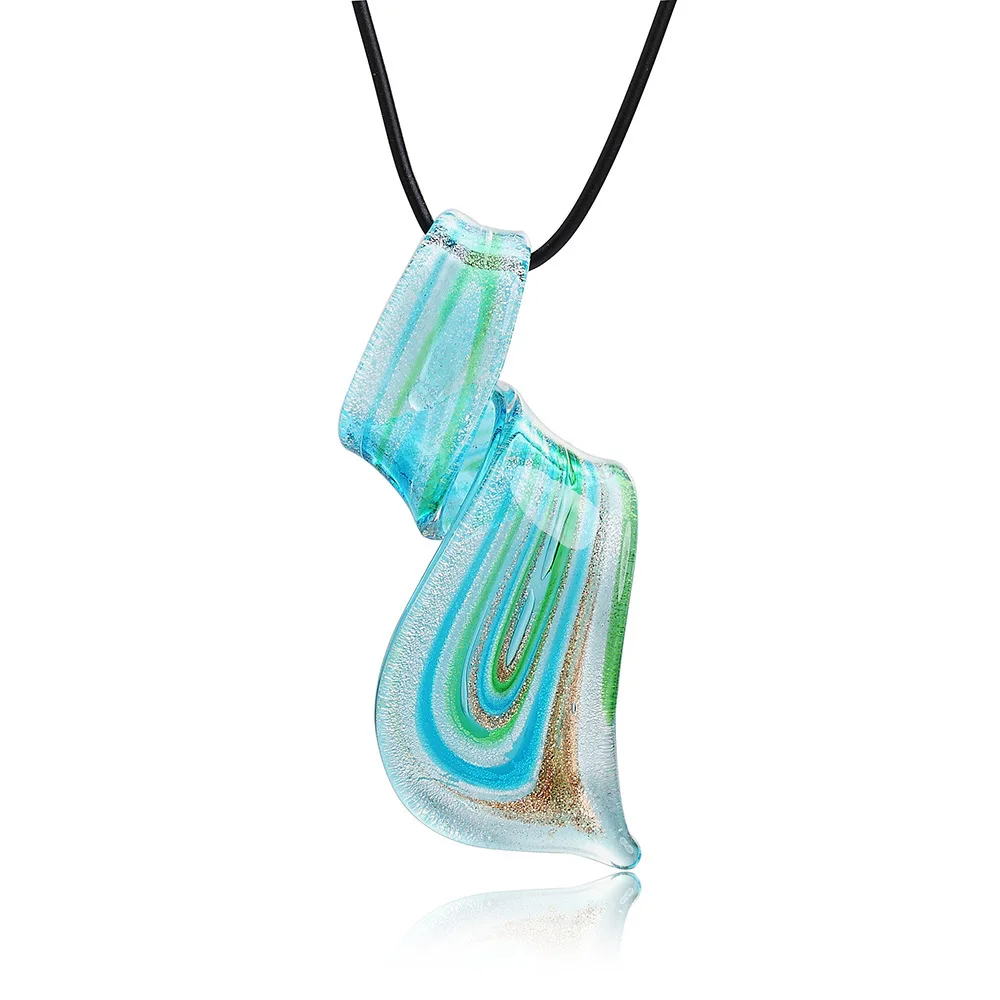 Креативный экзотический спиральный нож кулон цветные серьги с глазурью 2018