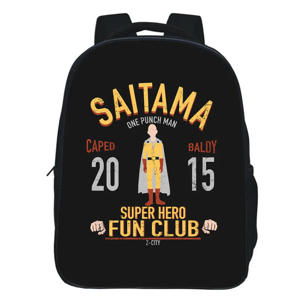 

One Punch Man Backpack Children Bag School Backpacks Boys Girls Bags Cartoon Bookbag Casual Daypacks Kids Small Rucksack