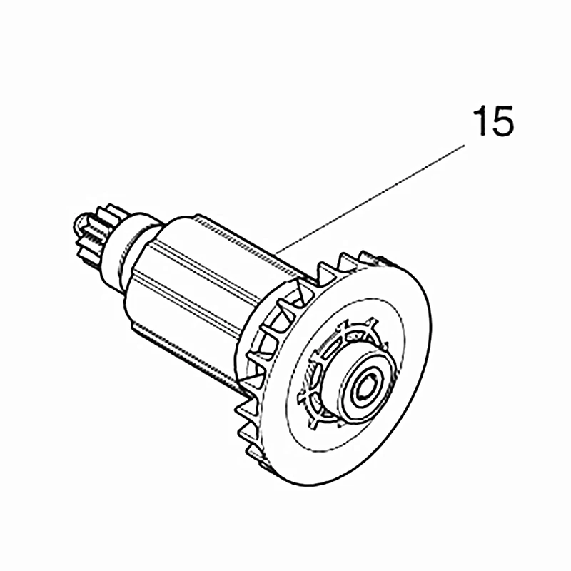 Оригинальная арматура для Makita DDF083 DHP483 DDF483 DF483D HP483D 619410 6 аксессуары