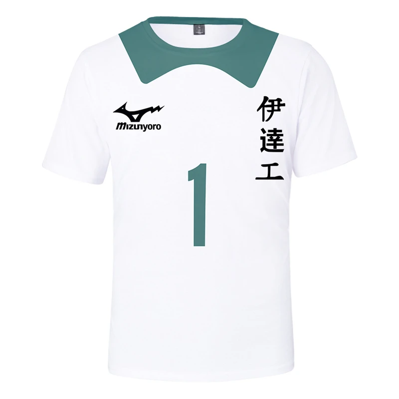 

Volleyball Juvenile Character Digital Clothing Summer Men's Women's Casual Sports Harajuku Short-Sleeved 3D Children's T-Shirt