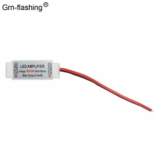 Контроллер ретранслятора сигнала DC5-24V 5pin Mini светодиодный Усилитель RGBW 4CH x 4A для светодиодной ленсветильник 5050 2835 RGBW