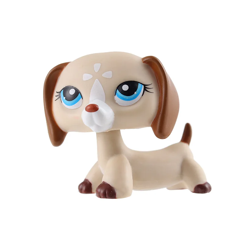 Редкие животные pet shop lps игрушка такса собака такса коричневая Оригинальная фигурка колли кокер спаниель отличный Дэн подарки для детей