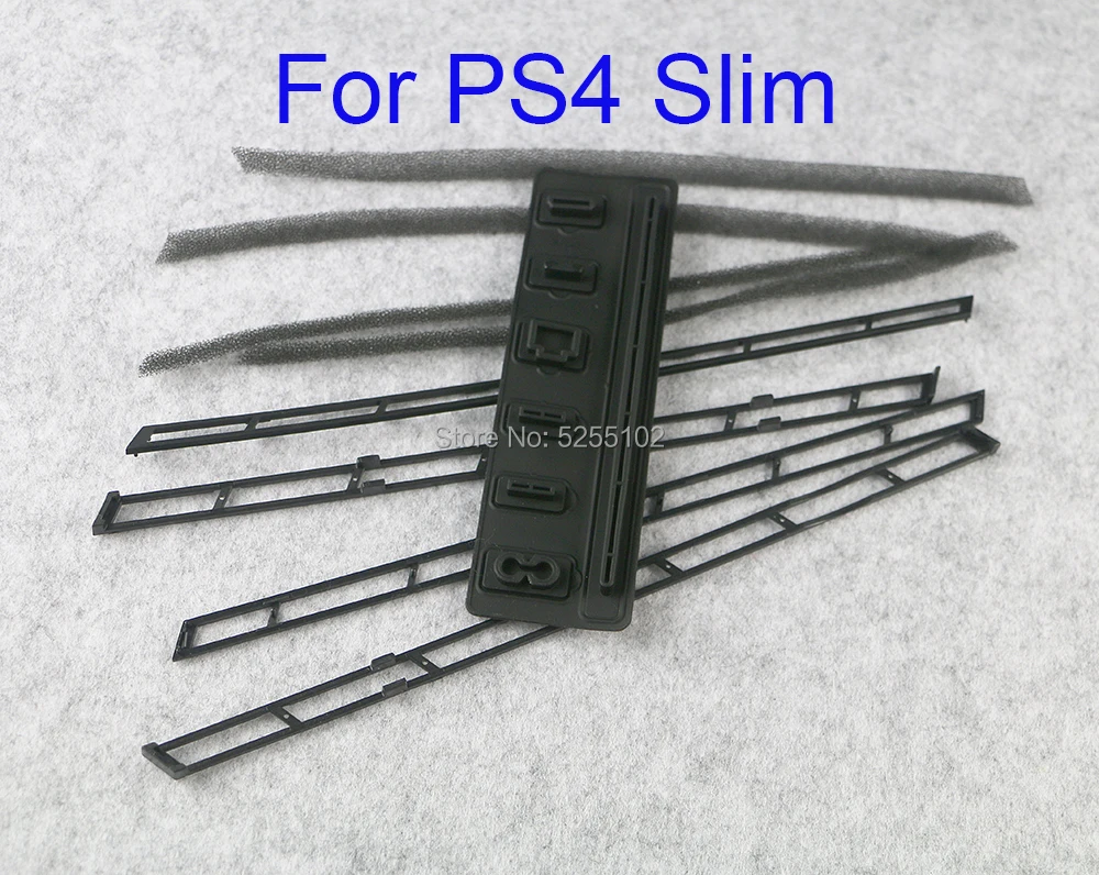 10 комплектов для PS4 Slim игровой консоли ps4 Pro пылезащитный чехол губки заглушки