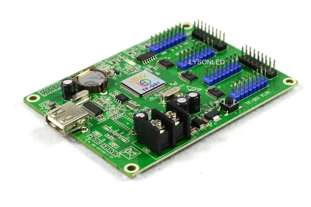 LongGreat TF QS1 usb диск асинхронизация RGB светодиодный Управление карты P4 P5 P10 P13.33 полный