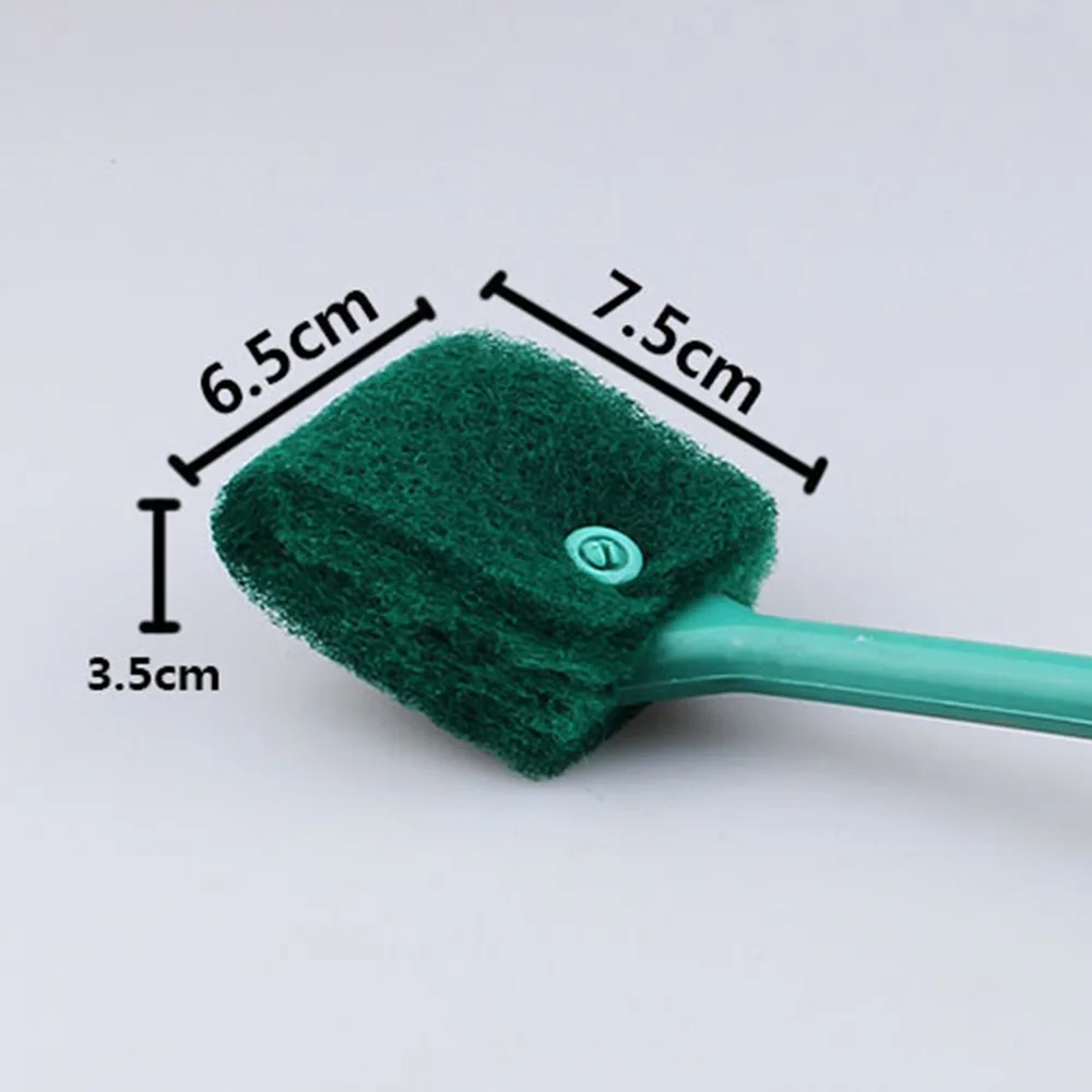 Щетка для очистки аквариума с длинной ручкой инструмент сильного