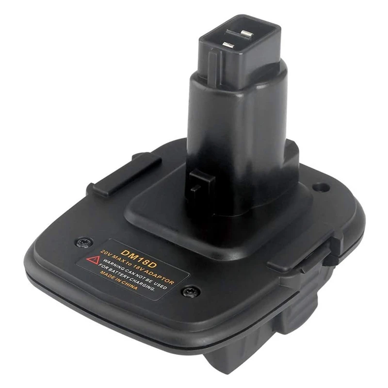 

USB-адаптер DM18D для аккумуляторов DCA1820, преобразователь для аккумуляторов Dewalt 20 в, DCB200 или Milwaukee M18 в Dewalt, NICD и NIMH