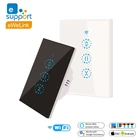 Переключатель штор eWeLink для рулонных штор, Wi-Fi, голосовое управление
