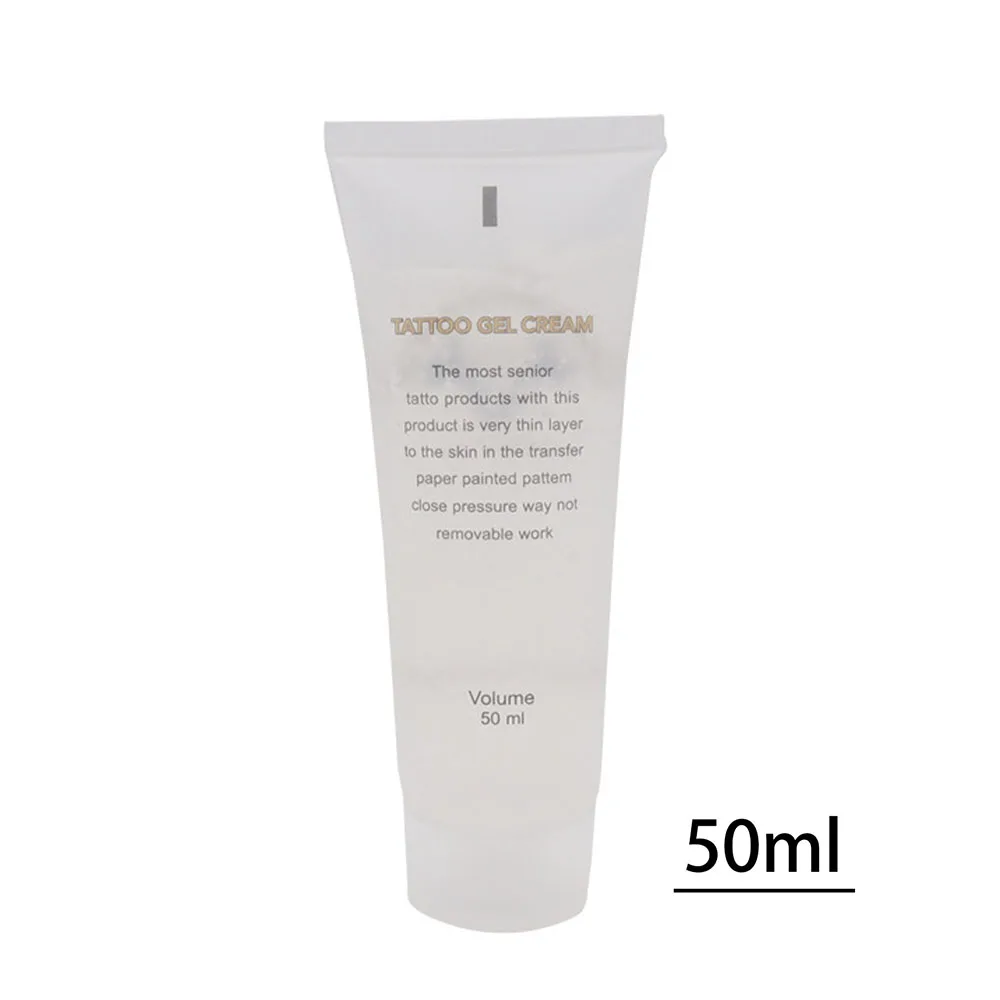 

50ml Tattoo Transfer Cream Gel Body Paint Stencil Stuff Oil Transfer Paper Machine Auxiliary Products Supply Tattoo TSLM1