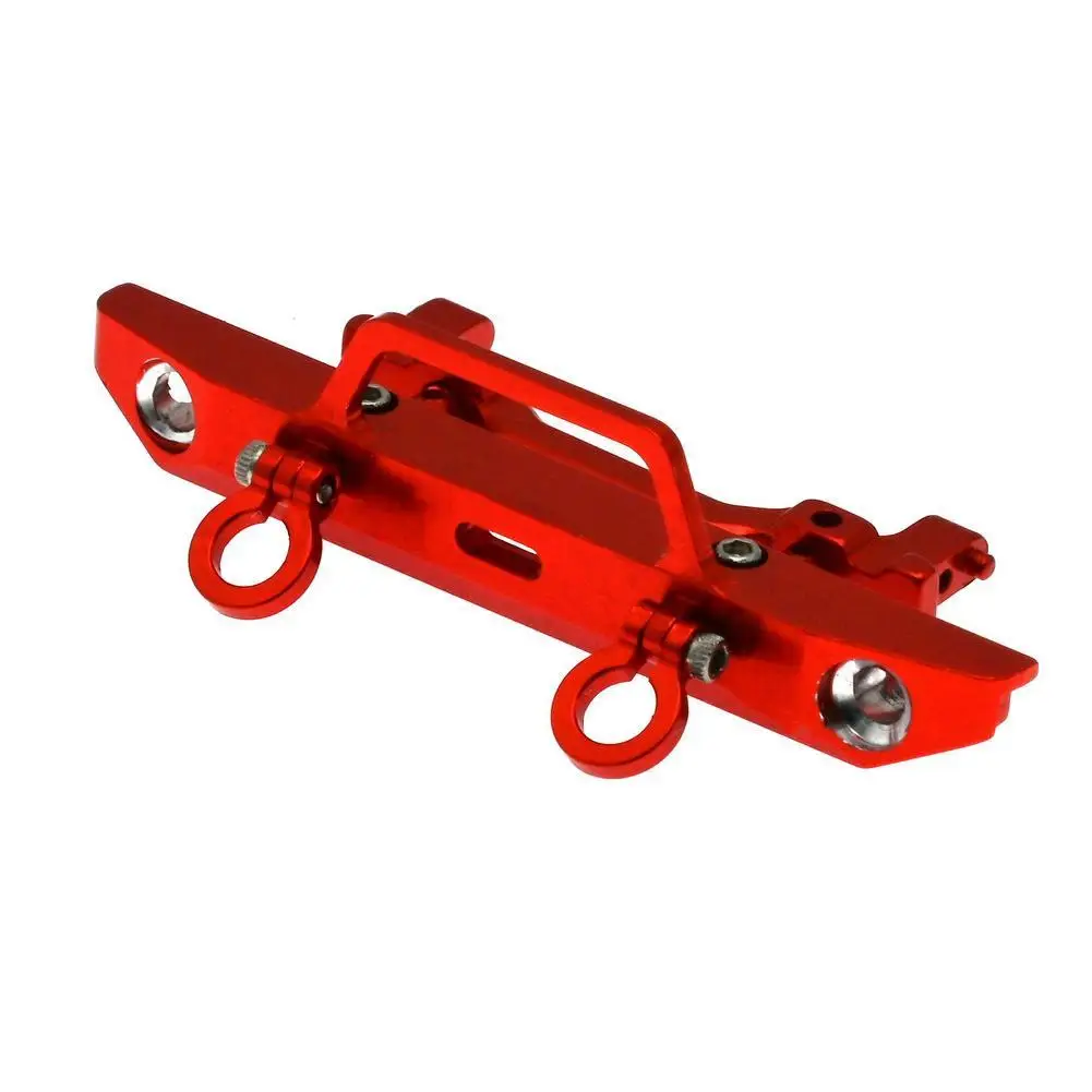 

1/24 Simulation Model Axial SCX24 C10 Front Bumper Barrier Alloy Aluminum Fixed Frame Connector Seat Mount Crash Crossmembe T6E5