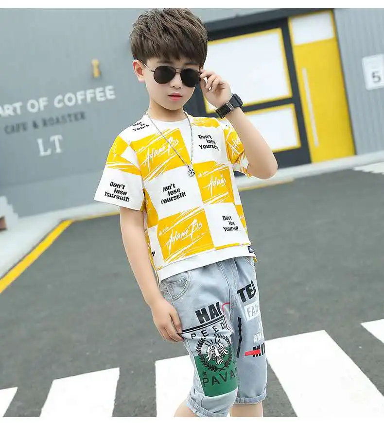 Футболка и шорты для мальчиков 2-13 лет на возраст 2020 | Детская одежда обувь